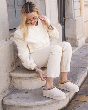 Sabots femme beige - Solveig - Casualmode.fr